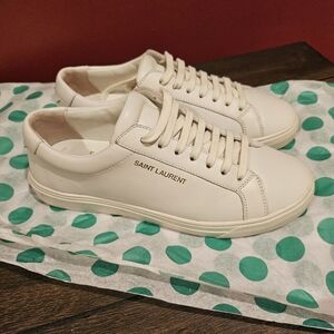 SOLD SOLD!! Saint Laurent White Sneakers